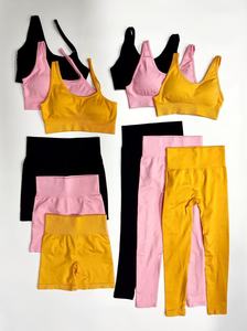 โรงงานผลิตชุดโยคะแบบ OEM ชุดออกกำลังกายน้ำหนักเบา ยืดหยุ่นได้ สำหรับผู้หญิง ฝึกซ้อม ออกกำลังกาย และจำหน่ายส่งทั่วโลก - Product Image 6