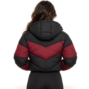 Veste matelassée pour femme, vêtements d'extérieur isolés de qualité supérieure, construction matelassée, tissu doux, léger, chaud, vêtements décontractés d'hiver, OEM - Product Image 2