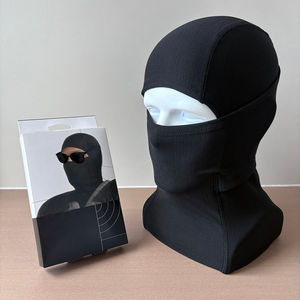 Cagoule de cyclisme unie en polyester pour moto et ski, masque intégral d'extérieur, vente en gros - Product Image 1