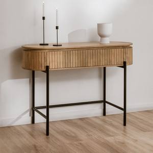 Mesa consola Andana Terra Nova de madera de mango - Product Image 1