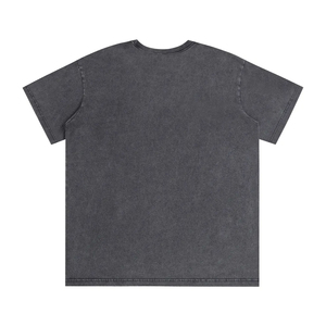 Wholesale Manufacturer Mens Regular Fit Soft Cotton Customized Printed Custom Acid Wash <b>T</b> Shirt - Product Image 2