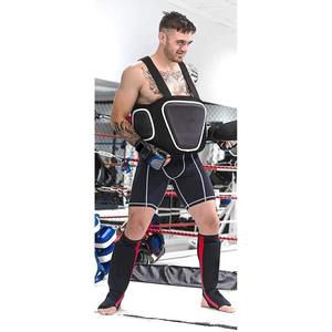 Protector de Abdomen para Boxeo, con Protección de Costillas, Protector de Cuerpo, Pecho y Cintura para Entrenamiento de Muay Thai y Taekwondo - Product Image 4