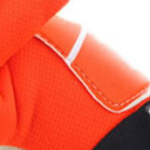 Guantes de Portero Unisex de PU Naranja con Dedos Completos, Cierre de Velcro y Antideslizantes para Deportes - Product Image 3