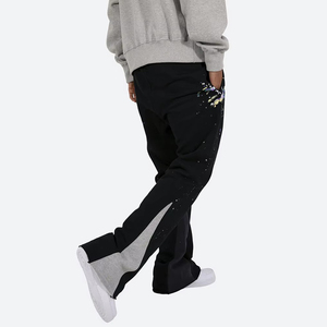 กางเกงผู้ชายคุณภาพพรีเมียม ทรงตรง ลายทาง ขายดี กำลังฮิต คุณภาพดีที่สุด ทรงขาบาน ลดราคาพิเศษสำหรับขายออนไลน์ - Product Image 3