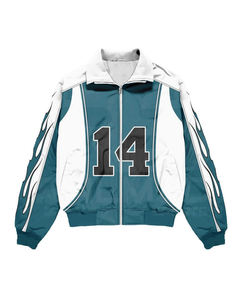 Conjunto Deportivo 2026 de 2 Piezas, Pantalón y Chaqueta con Logotipo DTF, Líneas Reflectantes de Malla Interior, Cortavientos Unisex - Product Image 4