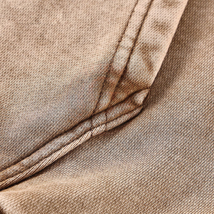 Sweat-shirt à capuche en molleton de coton coupe décontractée pour homme, effet délavé, avec poche kangourou, pour un style tendance au quotidien - Product Image 6