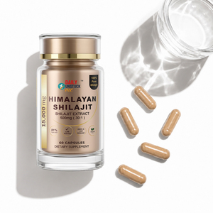Extrait de Shilajit de l'Himalaya Formule Personnalisée 30:1 Capsules 500mg |   Complexe minéral standardisé |   Améliorer l'immunité |   Complément OEM - Product Image 6