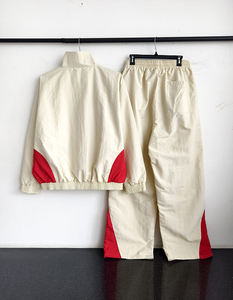 Men's Custom Plus Size Soft Shell Sport Suit Nylon Windbreaker <b>Jacket</b> with Training Pants Windproof Track <b>Jacket</b> Ensemble - Product Image 5