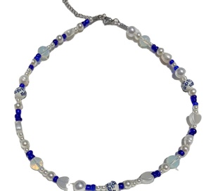 <b>Beaded</b> <b>Necklace</b> Handmade Alexandrite Birthstone <b>Necklace</b> - Product Image 1