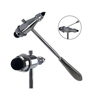 Martillo de Reflejos Neurológico de 9.5 Pulgadas, Martillo de Percusión de Diagnóstico 3 en 1 con Puntas de Goma Pequeñas y Grandes Integradas, Pin para Neurología - Product Image 1