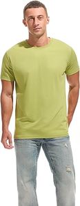 T-shirt d'été à manches courtes pour homme, léger, personnalisable sur le devant, 100 % coton respirant, écologique, coupe classique – Meilleures ventes - Product Image 5