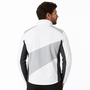 <b>Men's</b> Custom <b>Soft</b> <b>Shell</b> <b>Jacket</b> Windproof Stand Collar Full Zip Softshell <b>Jacket</b> With Premium Fabric For Work Travel And Casual - Product Image 3