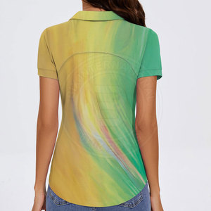 Camisetas de Polo de Golf Premium para Mujer, Cómodas, Transpirables, de Secado Rápido, Tejido Suave, Ropa Deportiva - Product Image 3