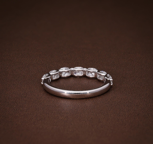 Anillo de Compromiso Vintage de Plata 925 con Diamante de Corte Ovalado, Certificado por IGI, para Regalo de Aniversario de Bodas - Product Image 4
