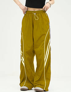 Pantalones Cargo Holgados de Moda, Elegantes, Estilo Urbano, con Bolsillos, para Verano, Pantalones Anchos Informales Hippies para Mujer - Product Image 4