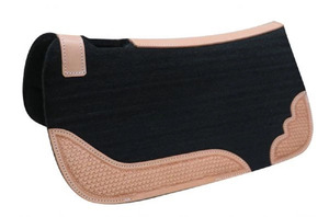Tapis de selle en feutre occidental de qualité supérieure en laine pour l'équitation et le ranch, fabrication sur mesure en gros - Product Image 2