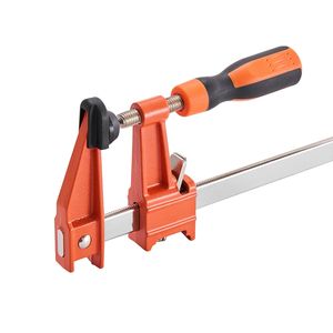 Set di 2 Morsetti a C in Ghisa da 24 Pollici, Capacità di Carico 600 Libbre, Profondità 2-1/2 Pollici, Morsetti Bloccabili per Falegnameria - Product Image 6