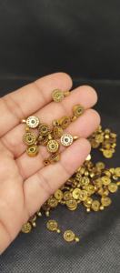 Breloques et pendentifs en laiton faits à la main, aspect antique, sur mesure, adaptés aux créateurs de bijoux - Product Image 6