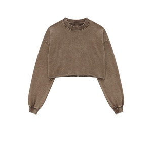 เสื้อฮู้ดดี้โอเวอร์ไซส์ยูนิเซ็กซ์ผ้าฝ้าย 100% คุณภาพสูง 360gsm สกรีนโลโก้ตามสั่ง ล้างสีแบบแอซิด หนานุ่ม ใส่สบาย เหมาะสำหรับฤดูใบไม้ผลิ โลโก้ติดด้านหน้า - Product Image 4