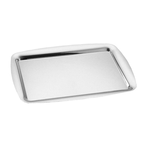 Bandeja de servir rectangular de acero inoxidable pulido a espejo, bandeja de metal para buffet, para hoteles, restaurantes y servicios de catering. - Product Image 5