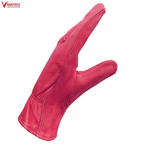 Gants de sécurité en cuir de qualité supérieure, doublure respirante en fausse fourrure, usage décontracté, services ODM, gants de travail les plus vendus - Product Image 2