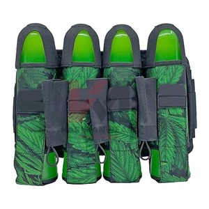 Arnés Profesional para Porta Pods de Paintball 4+1 4+3, Cinturón Táctico Ajustable, Porta Pods de Speedball, Equipo Deportivo para Exteriores - Product Image 1