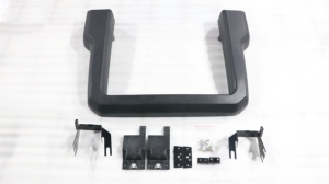 Nuovo Kit Carrozzeria con Accessorio di Potenziamento per Paraurti Anteriore Nero per Modelli Land Rover <span class=keywords><strong>Defender</strong></span> 90/110 Vecchie Versioni Accessorio per Esterni - Product Image 3