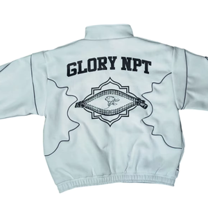 เสื้อฮู้ดดี้ซิปเต็มตัวแบบครอปพิมพ์ลายดิจิตอล 360gsm สำหรับผู้ชาย สไตล์วินเทจ ล้างสีแล้ว ขายส่ง - Product Image 1