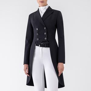 Prix de gros personnalisé équitation spectacle Tailcoat vêtements équestres veste pour femmes en plein air Horsekraft manteau Logo Designs - Product Image 6