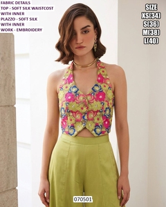 Conjunto Glamuroso de Seda Suave - Product Image 1