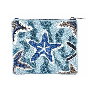 Monedero de cuentas de vidrio con diseño de palmera hecho a mano, bolsa para monedas, cartera pequeña para mujer, para guardar llaves, efectivo, tarjetas, dinero, accesorios de maquillaje - Product Image 4
