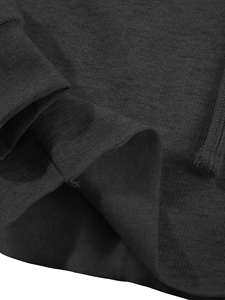 เสื้อฮู้ดโอเวอร์ไซส์ผ้าฝ้ายฟลีซคุณภาพสูง พิมพ์ลายด้านหน้าได้ตามต้องการ สำหรับผู้หญิงและผู้ชาย ระบายอากาศได้ดี กันลม เป็นมิตรกับสิ่งแวดล้อม - Product Image 5