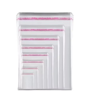 Bolsas de Embalaje para Camisetas Personalizadas, Transparentes, Autoadhesivas, de BOPP, Resellables, de Celofán OPP, Impresas en Huecograbado, Reciclables - Product Image 2