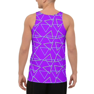 Custom Made Vests <b>Singlets</b> Sports <b>Men</b> 100% Polyester Breathable Sublimation Quantity Print Summer OEM Fitness Gym Tank Tops - Product Image 4