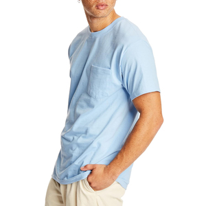 T-shirts décontractés pour hommes à séchage rapide, respirants, anti-plis, à manches courtes, 100 % coton, imprimés numériquement, vierges, à bas prix - Product Image 5