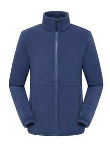 Custom Men's Winter Varsity Jacket Windproof Breathable Quick Dry Eco-Friendly Cotton Wool <b>Covered</b> <b>Button</b> Stand Collar - Product Image 2