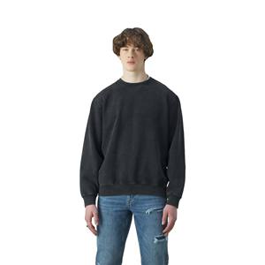 Sudadera Personalizada para Hombre, Lavada al Ácido, Estilo Oversize, Cuello Redondo, de Algodón y Felpa, para Otoño e Invierno, Estilo Urbano - Product Image 3