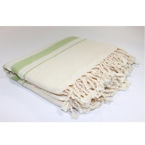 Serviette de bain turque 100% coton, style bambou, douce, très absorbante, séchage rapide, de qualité supérieure pour hôtels, centres de villégiature et spas - Product Image 2