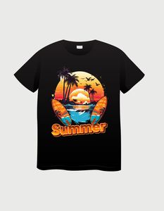 T-shirt décontracté pour homme, best-seller, séchage rapide, 100% coton, uni, respirant, écologique, 220 grammes - Product Image 1