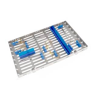 ชุดอุปกรณ์ฝังรากเทียม 20 ชิ้น พร้อมตลับใส่เครื่องมือผ่าตัดทางทันตกรรม สำหรับการฝังรากเทียม การผ่าตัดช่องปาก ใช้ในโรงพยาบาล - Product Image 3