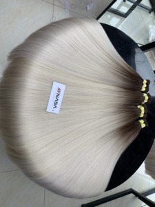 Extensions de cheveux à la kératine vietnamienne doublement étirées les plus vendues 100% cheveux vierges sans enchevêtrement - Product Image 5