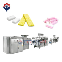 Automatische kauwgom extrusielijn, bubblegum meng- en extrusiemachine, kauwgom vorm- en snijmachine