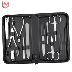 High Quality 3 in 1 Durable Adult Grooming Kits Nail Care Kit Scissors Metal Case Manicure <b>Pedicure</b> <b>Set</b> Perfect Gift <b>Set</b> - Product Image 6
