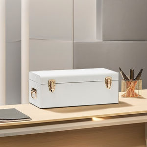 Most selling White <b>Metal</b> <b>storage</b> <b>trunk</b> - Product Image 1