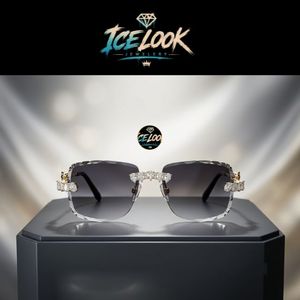 แว่นกันแดด Icelook ประดับเพชร ดีไซน์หรูหรา ทันสมัย สำหรับทุกเพศ กำลังเป็นที่นิยมอย่างมาก มีจำหน่ายแล้ว - Product Image 2