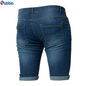 Shorts de Mezclilla para Hombre, Ropa de Verano para Exteriores, Shorts a la Moda con Logotipo Personalizado, Overoles de Mezclilla Personalizados para Hombre - Product Image 5