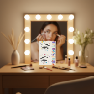 Adesivi Glitterati per Viso ILAN Decorazioni per Occhi 32644 - Product Image 2