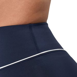 Navy Blue <b>Flared</b> <b>Legging</b> Women High Rise Stretch Training Pants Contour Fit Yoga Fitness Activewear Everyday Comfort Wear - Product Image 3