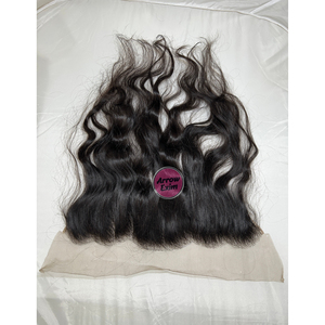 13x4 for Indian Remy Hair Transparent HD Pre Plucked Natural Hairline Machine Double Weft - Product Image 2