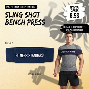 Gym <b>Sling</b> <b>Shot</b> Bench Press Strength Training Gear Chest Support Weight Lifting Heavy Strength Training Unisex - Product Image 6
